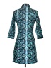 Spitfire Paisley Teal Casual Dress Size XS - photo 2
