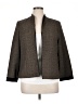 Perceptions 100% Polyester Tweed Brown Blazer Size 14 (petite) - photo 1