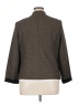 Perceptions 100% Polyester Tweed Brown Blazer Size 14 (petite) - photo 2