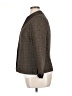 Perceptions 100% Polyester Tweed Brown Blazer Size 14 (petite) - photo 5