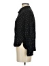 Cameo 100% Rayon Polka Dots Black Long Sleeve Blouse Size XS - photo 5