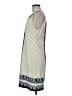 Hale Bob Paisley Blue Ivory Casual Dress Size M - photo 5