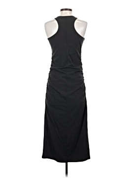 chinese dress ladies Lanetta Black Ruched High-Neck Maxi Dress With Split – Club L London main image 1