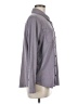 32 Degrees Solid Gray Long Sleeve Blouse Size M - photo 4