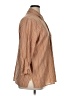 Liz & Co. 100% Cotton Stripes Brown 3/4 Sleeve Button-Down Shirt Size XL - photo 4