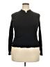 Apostrophe 100% Nylon Black Long Sleeve Turtleneck Size 18 - photo 1