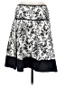 JKLA Paisley White Casual Skirt Size M - photo 1