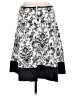 JKLA Paisley White Casual Skirt Size M - photo 2