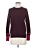 Chinti & Parker Color Block Burgundy Wool Pullover Sweater Size S - photo 1