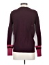 Chinti & Parker Color Block Burgundy Wool Pullover Sweater Size S - photo 2