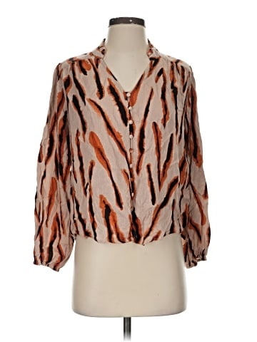 Tribal 3/4 Sleeve Blouse (view 1)