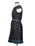 J.Crew Paisley Teal Black Casual Dress Size 00 - photo 5