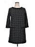 Max Studio Polka Dots Black Casual Dress Size L - photo 1