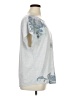 Leebe Paisley Silver Short Sleeve T-Shirt Size 1X - photo 4