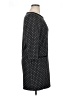 Max Studio Polka Dots Black Casual Dress Size L - photo 4
