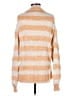 Madewell Stripes Orange Pullover Sweater Size M - photo 2