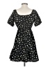 oasis 100% Polyester Stars Black Casual Dress Size S (estimated) - photo 2