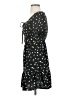 oasis 100% Polyester Stars Black Casual Dress Size S (estimated) - photo 5