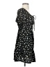 oasis 100% Polyester Stars Black Casual Dress Size S (estimated) - photo 4