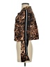Edit By Nine 100% Polyester Animal Print Brown Long Sleeve Blouse Size S - photo 5