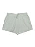 Peach Solid Gray Athletic Shorts Size 0X (estimated) - photo 1