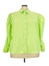 New Look Green 3/4 Sleeve Blouse Size 3X - photo 1