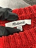 Madewell 100% Cotton Red Pullover Sweater Size XXS - photo 7
