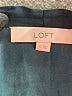 Ann Taylor LOFT 100% Polyester Teal Long Sleeve Blouse Size XS - photo 7