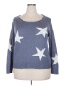 Maurices 100% Acrylic Stars Blue Pullover Sweater Size XXL - photo 1