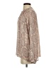 Unbranded Paisley Brown Gray Long Sleeve Blouse Size S - photo 5
