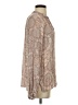 Unbranded Paisley Brown Gray Long Sleeve Blouse Size S - photo 4