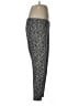 J.Crew Factory Store Damask Floral Graphic Jacquard Gray Leggings Size 8 - photo 4