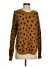 Madewell 100% Cotton Polka Dots Brown Pullover Sweater Size XS - photo 1