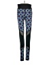 Assorted Brands Graphic Blue Leggings Size S - photo 1