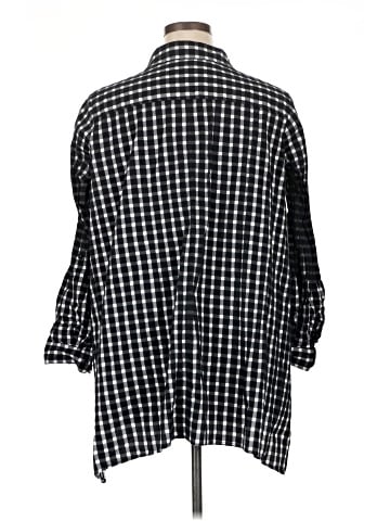 Zac & Rachel 3/4 Sleeve Button-Down Shirt (view 2)