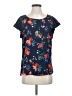 Fortune + Ivy 100% Polyester Blue Short Sleeve Blouse Size S - photo 1