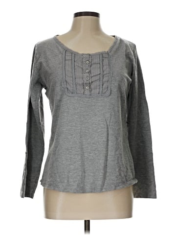 Thyme and Honey Long Sleeve Henley (view 1)