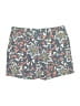 Ann Taylor LOFT Floral Gray Shorts Size 2 - photo 1