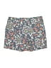 Ann Taylor LOFT Floral Gray Shorts Size 2 - photo 2