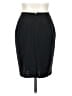 Petite Sophisticate Solid Black Wool Skirt Size 0 - photo 2