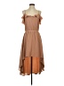 Isabel 100% Polyester Brown Casual Dress Size S - photo 1
