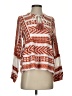 THML Orange Long Sleeve Blouse Size S - photo 1