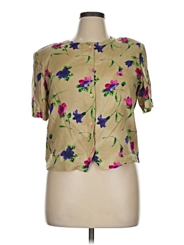Liz Baker Essentials Short Sleeve Blouse (view 1)