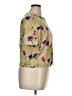 Liz Baker Essentials 100% Rayon Floral Green Short Sleeve Blouse Size 14 - photo 4