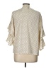 Dorothy Perkins 100% Polyester Ivory 3/4 Sleeve Blouse Size 10 - photo 2