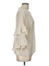 Dorothy Perkins 100% Polyester Ivory 3/4 Sleeve Blouse Size 10 - photo 4