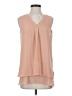 Rose + Olive 100% Polyester Pink Sleeveless Blouse Size S - photo 1
