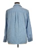 Primark 100% Polyester Blue Long Sleeve Blouse Size L - photo 2