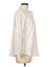 Old Navy 100% Cotton Polka Dots Ivory Long Sleeve Blouse Size L - photo 4