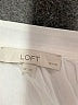 Ann Taylor LOFT 100% Polyester White Short Sleeve Top Size S (petite) - photo 7